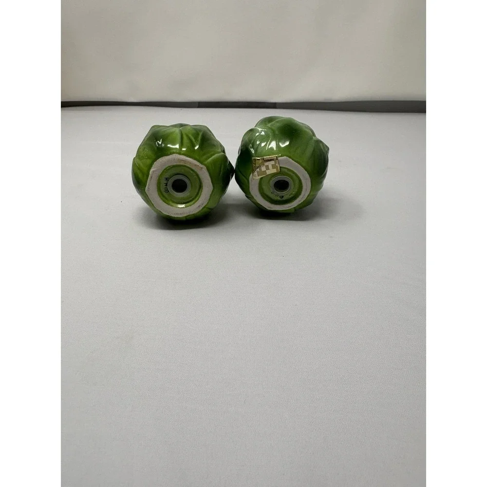 Holt Howard Artichoke Salt& Pepper Shakers Japan Mid Century Vintage Kitchy